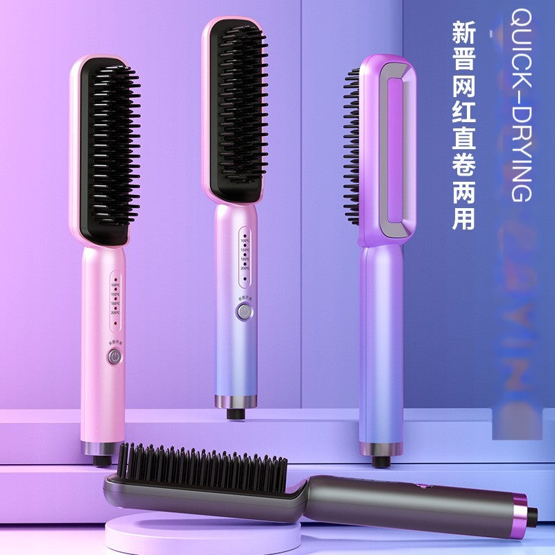 Herramienta de Cepillo Eléctrico para Alisar y Rizar el Cabello