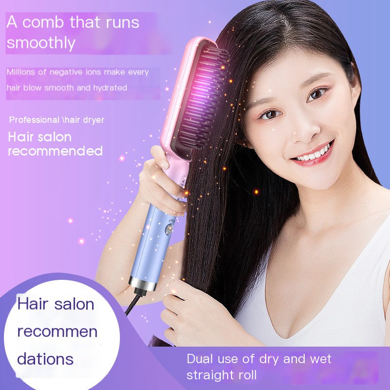 Herramienta de Cepillo Eléctrico para Alisar y Rizar el Cabello
